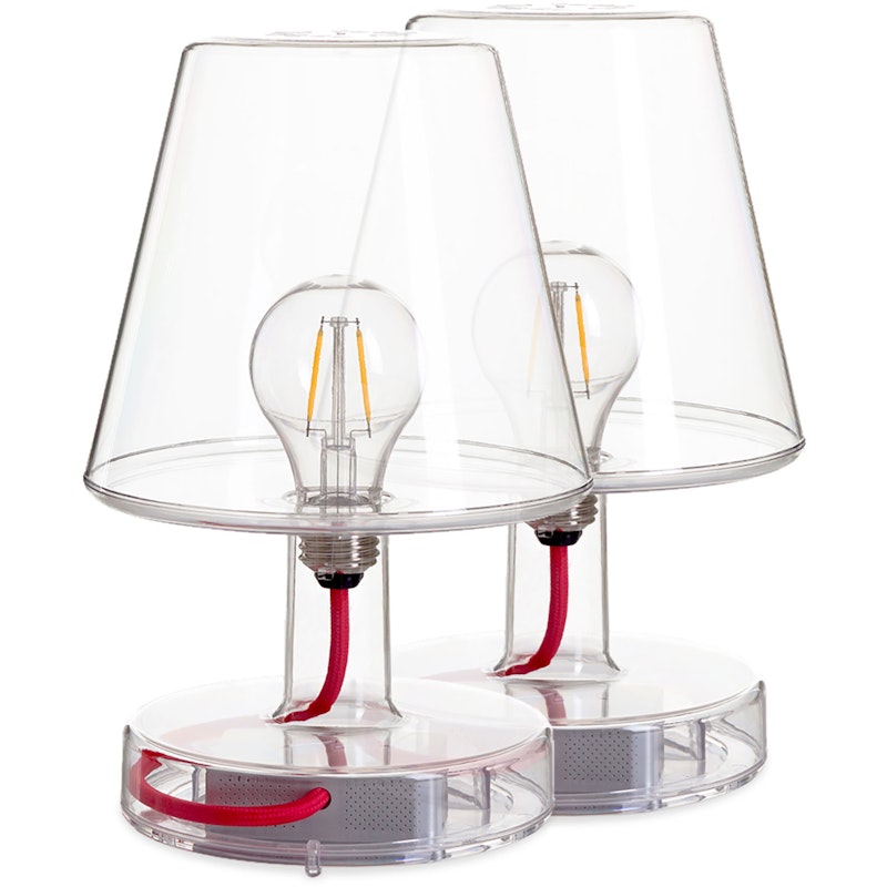 Transloetje Table Lamp 2-pack, Transparent