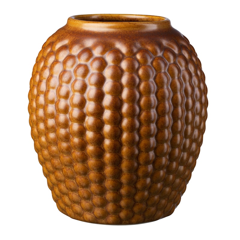 S7 Lupin Vase Breit S, Golden Brown