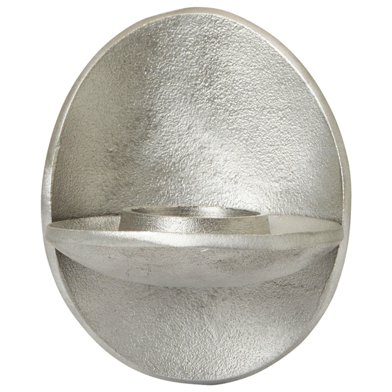Agapé Wand-Kerzenhalter, Aluminium