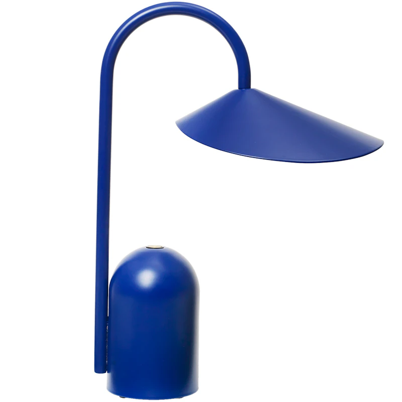 Arum Tragbare Lampe, Clear Blue
