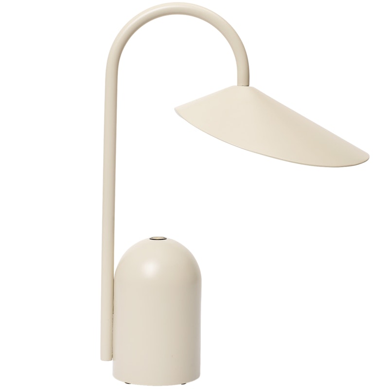 Arum Portable Tischlampe 30 cm, Cashmere