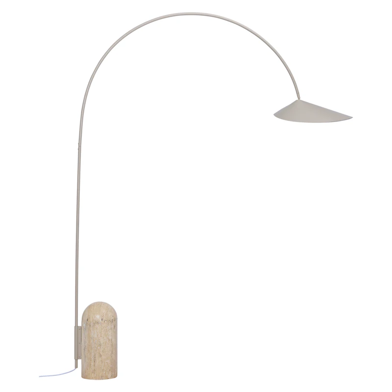 Arum Stehlampe Gewölbt, Cashmere