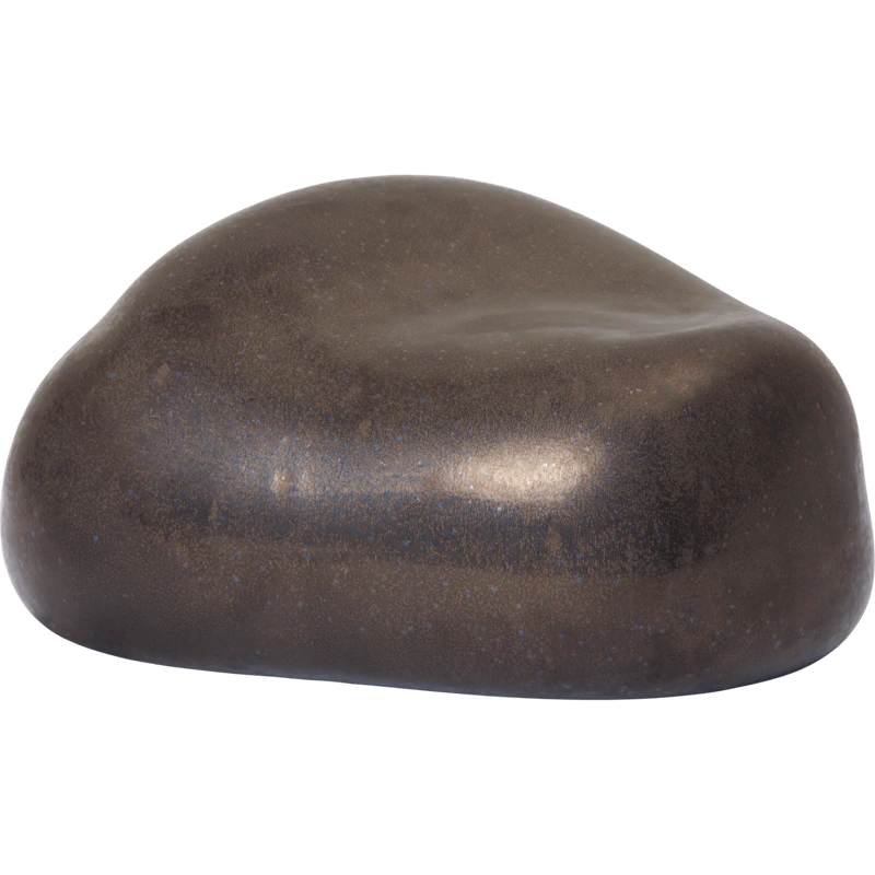 Bellure Dekorationsgegenstand Oval, Rustic Bronze