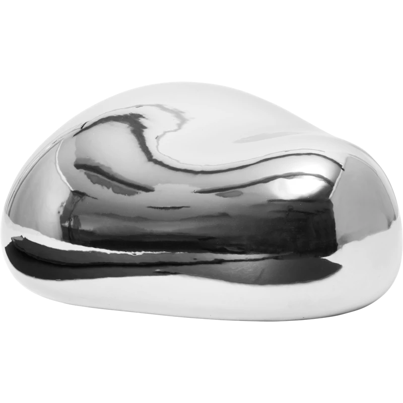 Bellure Dekorationsgegenstand Oval, Silber