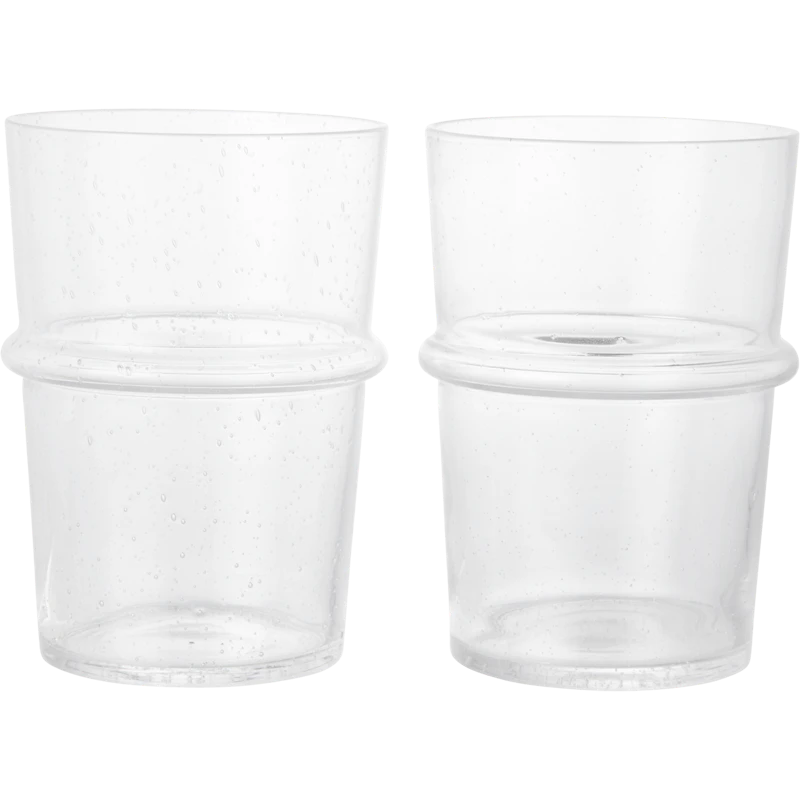 Boya Glas Hoch 2-er Set, Transparent