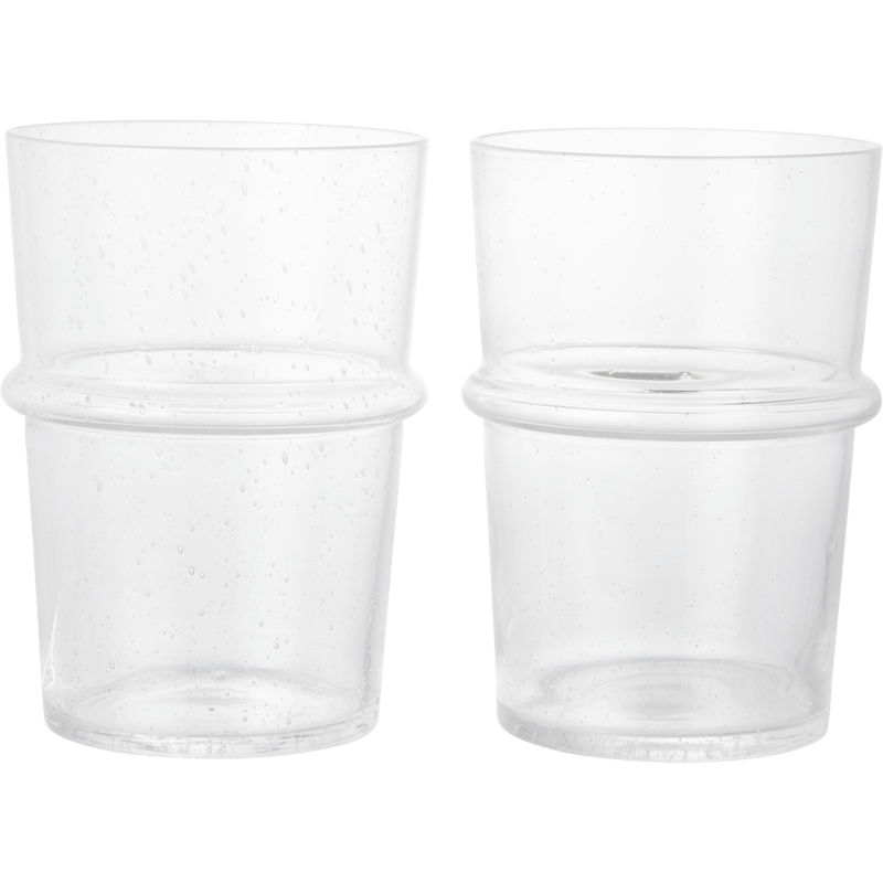Boya Glas Hoch 2-er Set, Transparent