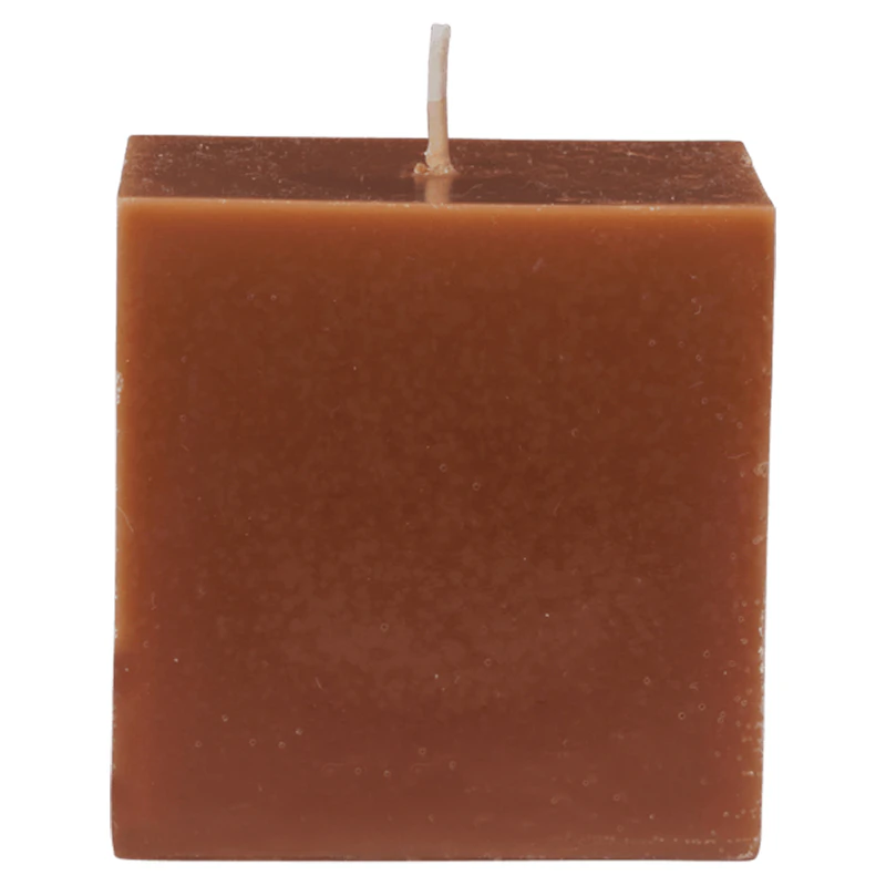 Burren Stumpenkerze Bronzefarben, Klein