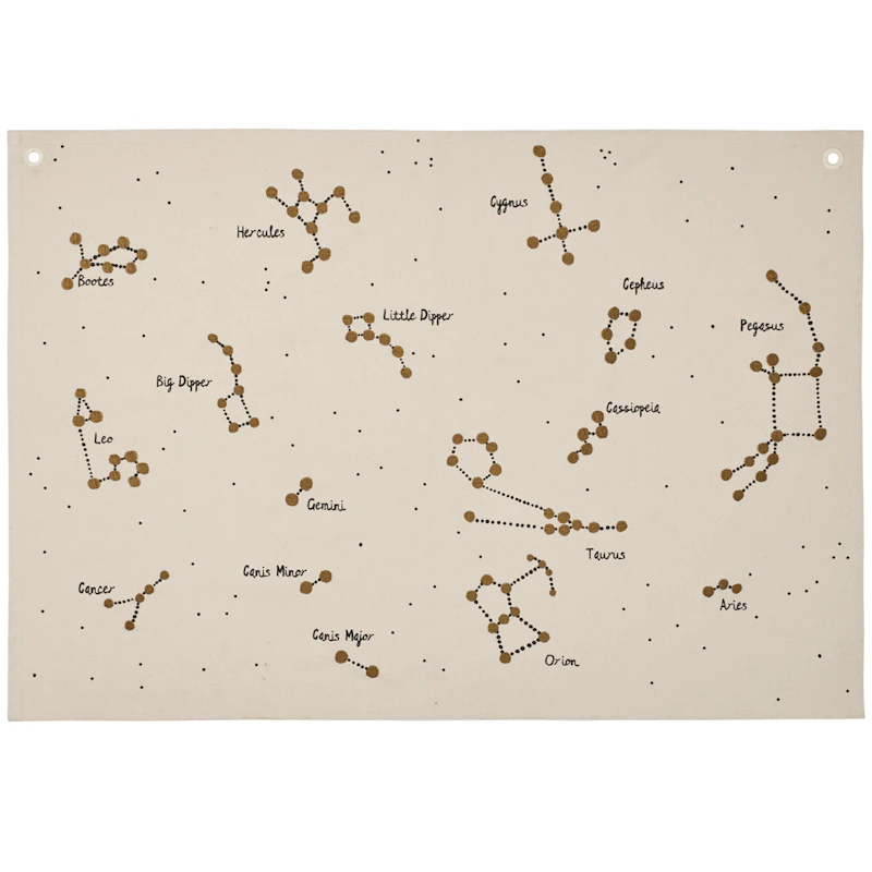 Wall Decoration - Constellation 100x70 cm, Beige