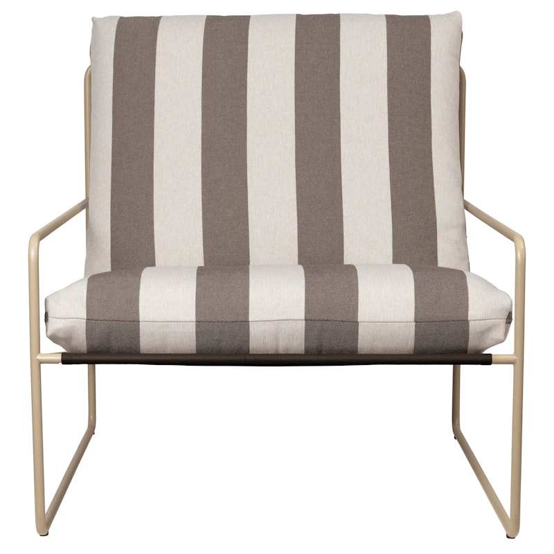 Desert Sessel, Cashmere / Stripe