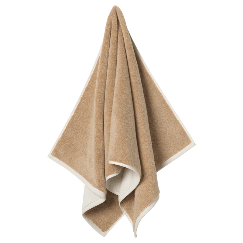 Ekko Badetuch 70x140 cm, Altweiß / Cashmere