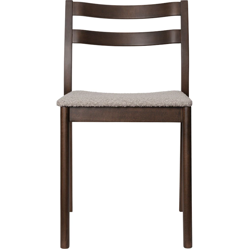 Boda Esszimmerstuhl Rugged Bouclé, Dunkel gebeizt Buche / Natural