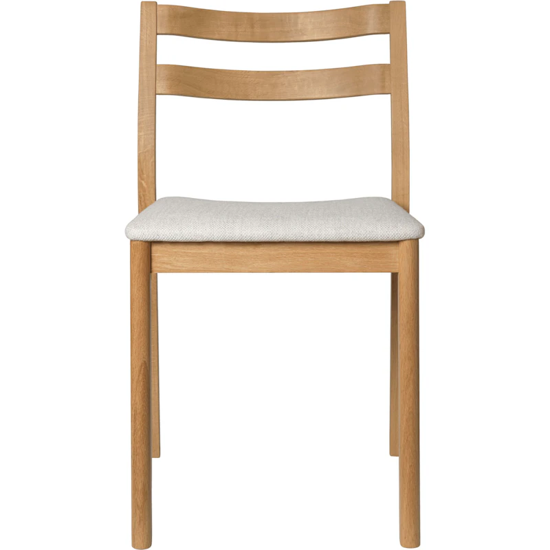 Boda Esszimmerstuhl Staple, Natürlich Eiche / Off-white