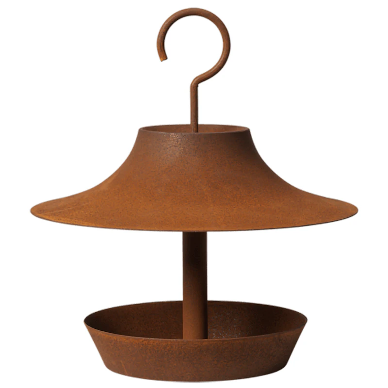 Cortivo Vogelfutterhäuschen, Rost