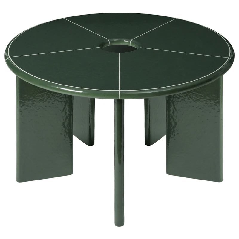 Deya Tisch Ø120, Dunkelgrün