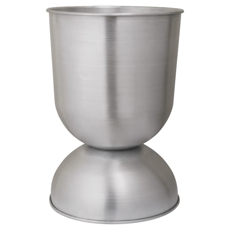 Hourglass Topf H73 cm, Aluminium