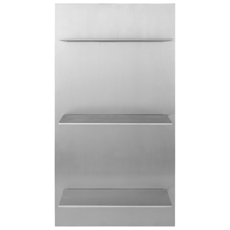 Lager Wandregal Dreifach 35x65 cm, Aluminium
