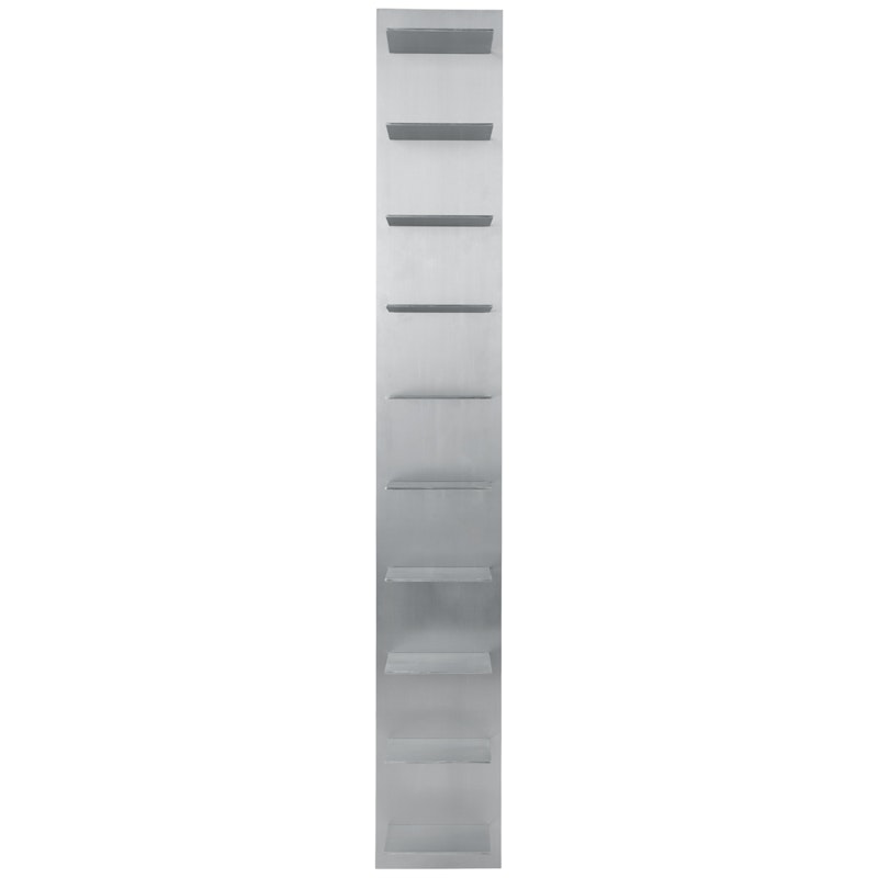 Lager Wandregal Hoch, Aluminium