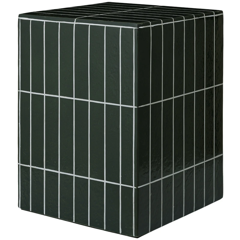 Pillar Beistelltisch 32x42 cm, Dunkelgrün