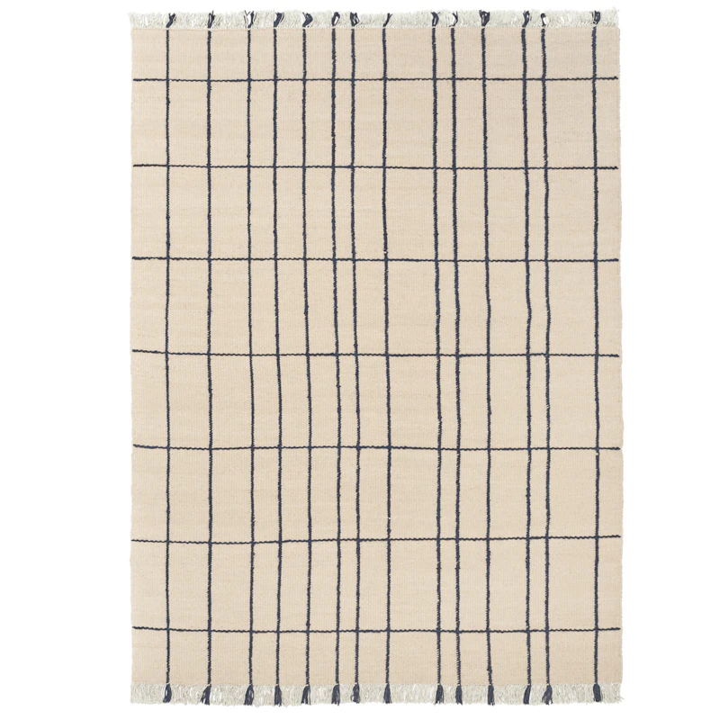 Sen Teppich 140x200 cm, Indigo