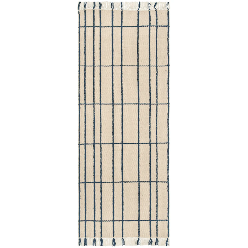 Sen Teppich 80x200 cm, Indigo