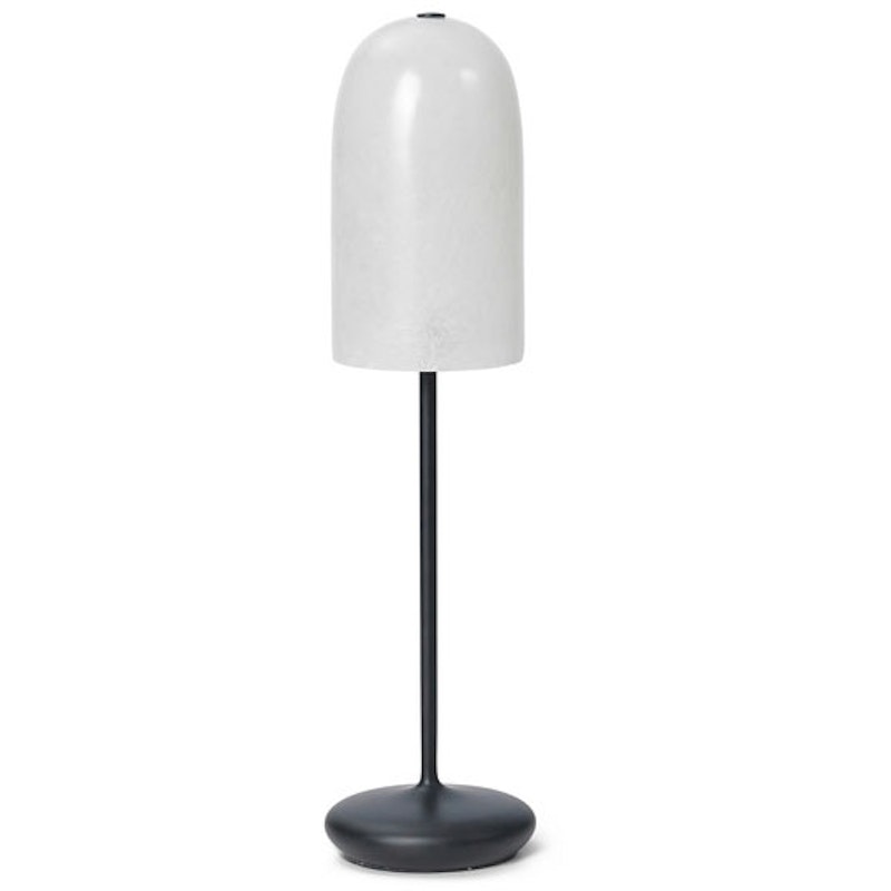 Gry Tischlampe, Schwarz/Transparent