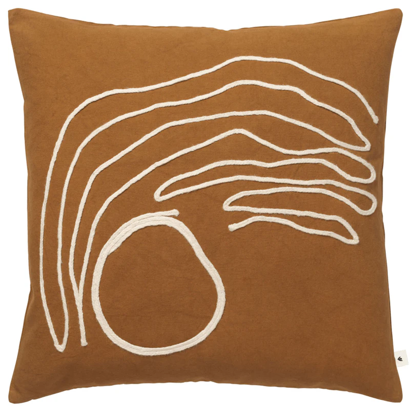 Jot Kissen 50x50 cm, Aged Gold