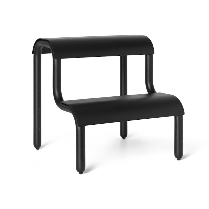 Up Step Hocker Schwarz