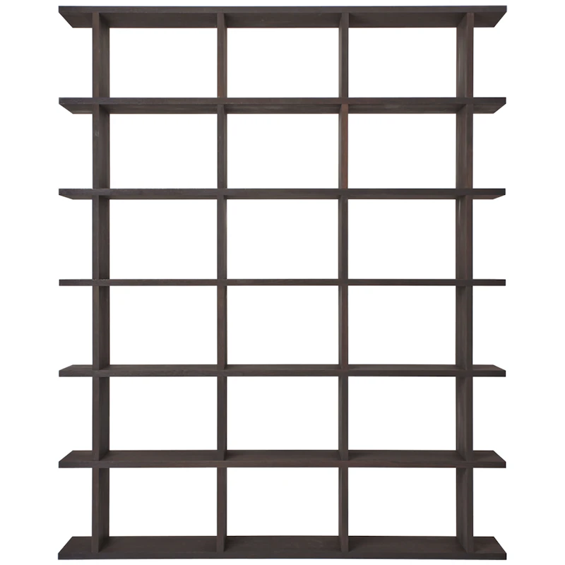 Kona Bücherregal, Dunkel gebeizt Eiche