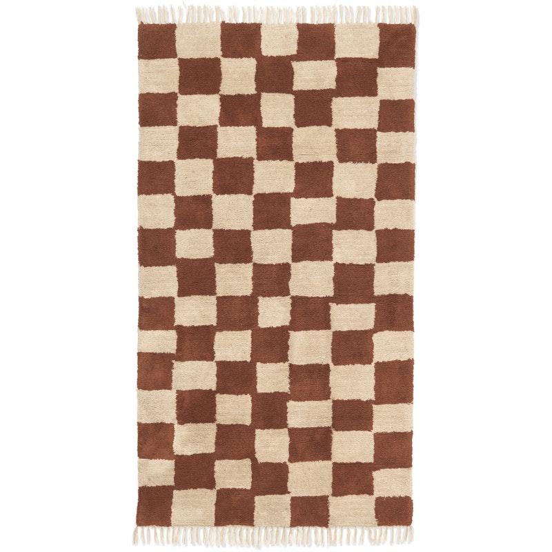 Mara Washable Teppich 80x150 cm, Warm Sand