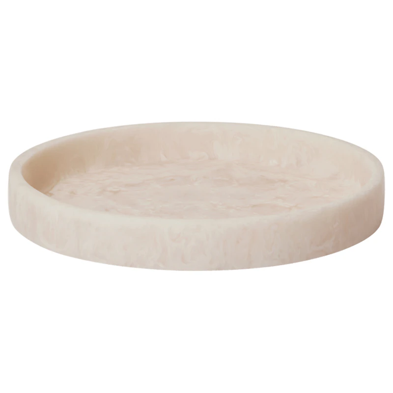 Mist Tablett Ø20 cm, Pearl