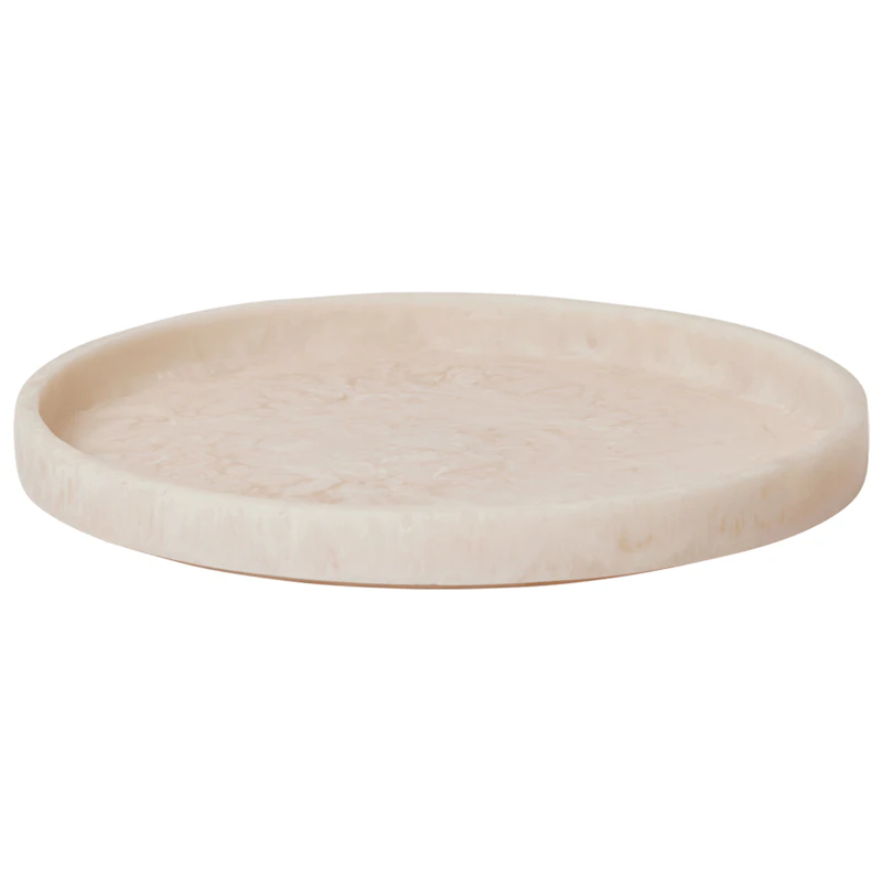 Mist Tablett Ø30 cm, Pearl