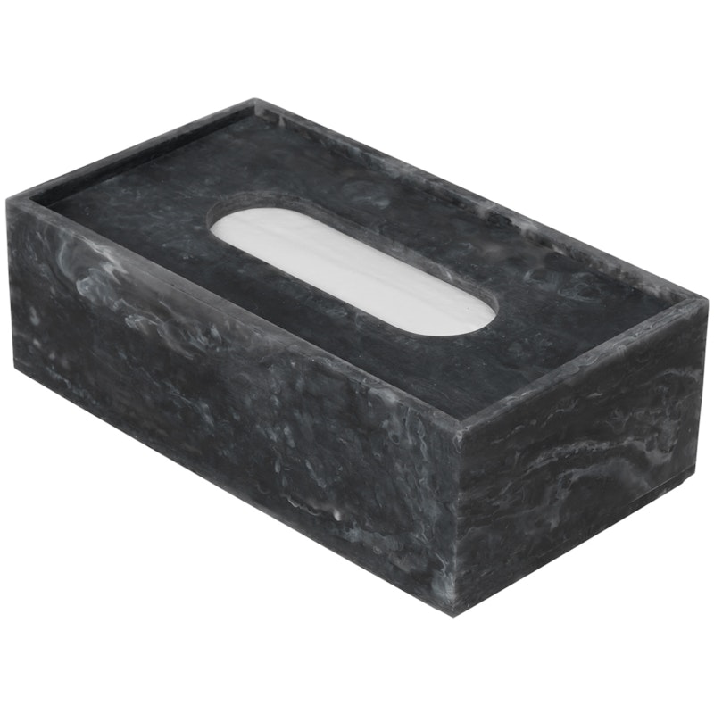 Mist Taschentuch-Box, Charcoal