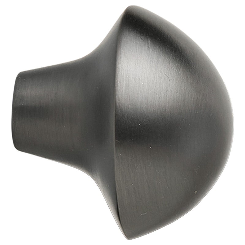 Mushroom Haken 3,8 cm Schwarz Messing