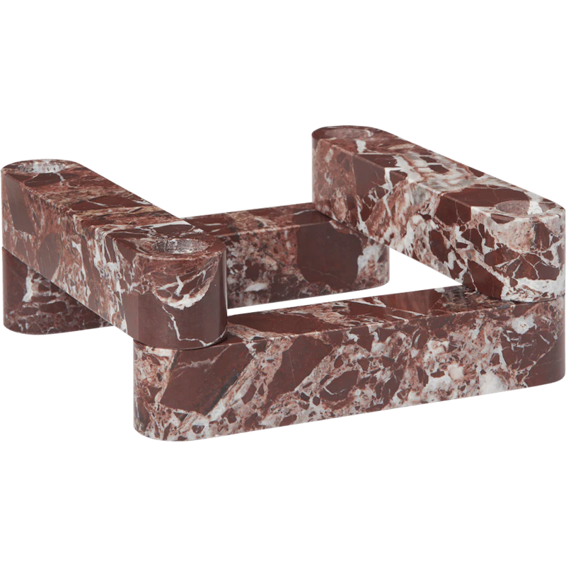 Newel Kerzenhalter Modular, Rosso