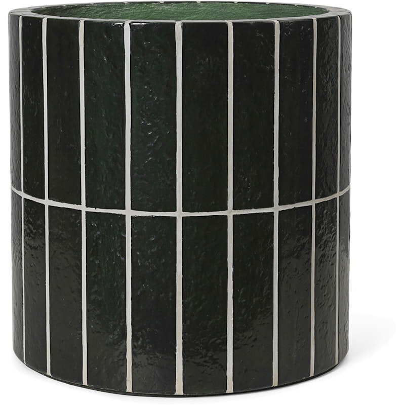 Pillar Topf, Dunkelgrün