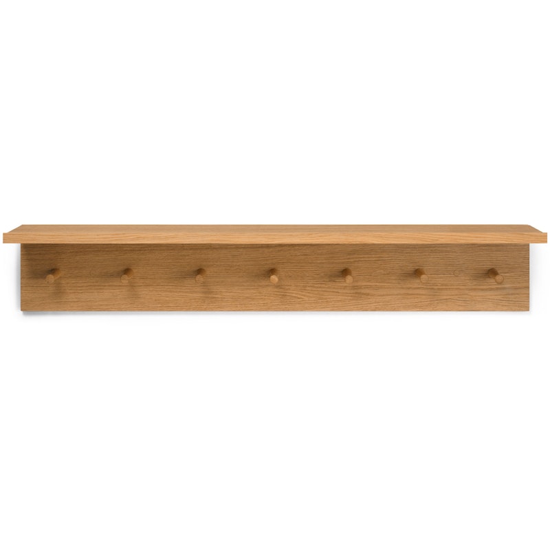 Place Regal mit Hakenleiste 105 cm, Eiche