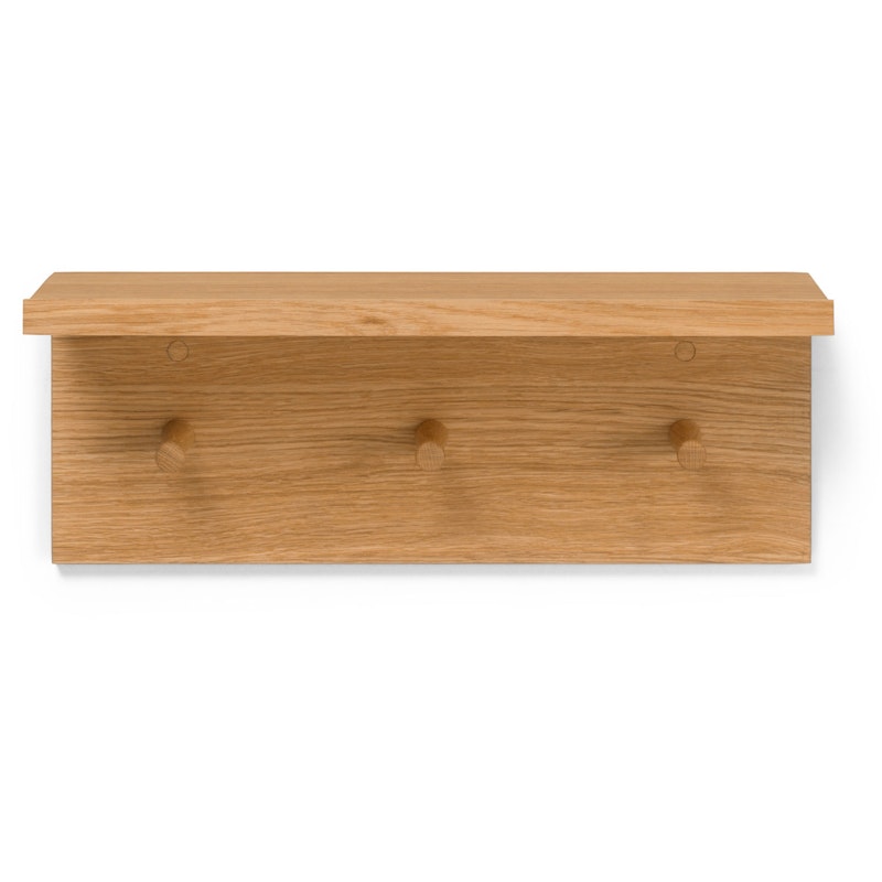 Place Regal mit Hakenleiste 45 cm, Eiche