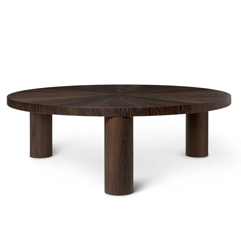 Post Kaffeetisch Smoked Oak Star Ø100 x 33.4 cm / Large