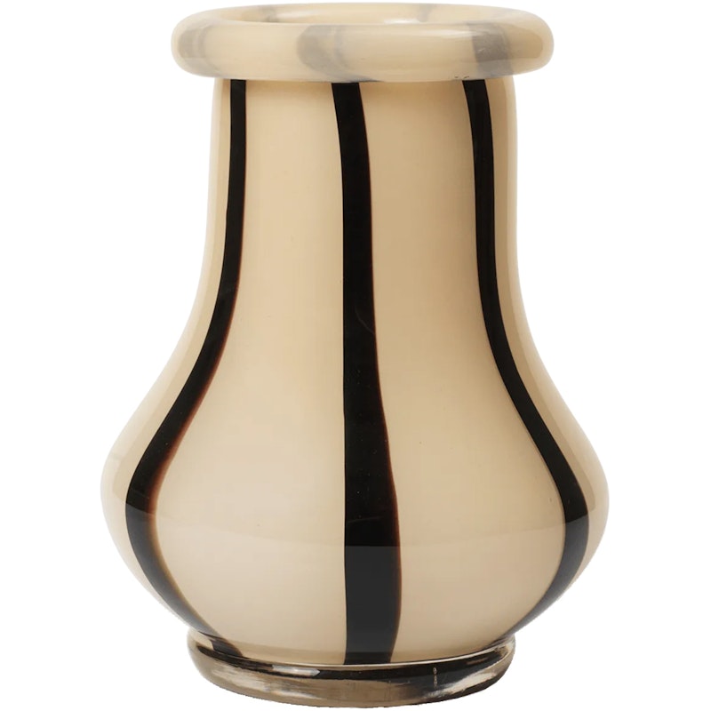 Riban Vase 19 cm, Cream