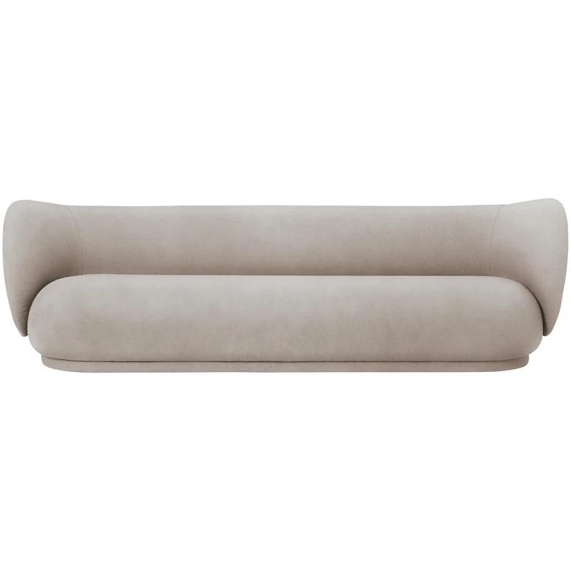 Rico Brushed 4-Sitzer-Sofa, Sand