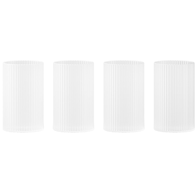 Ripple Trinkgläser 14 cl 4-er Set, Frosted