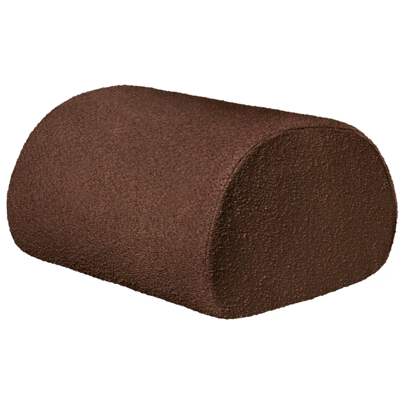 Rouli Pouf / Fußhocker, Kastanienbraun