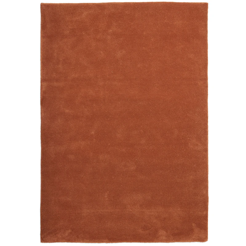 Stille Tufted Teppich 140x200 cm, Rotbraun