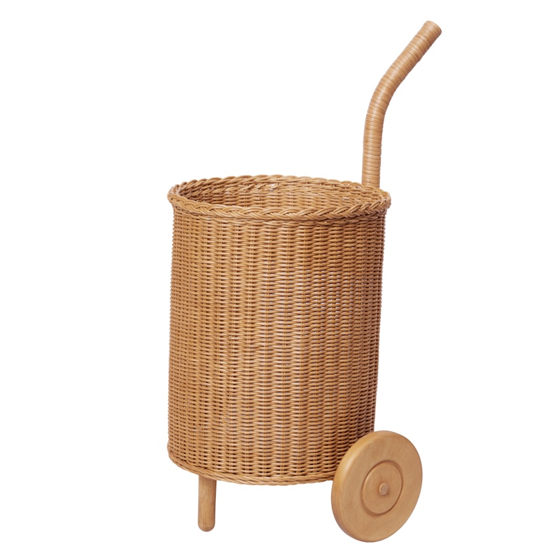 Tukki Rollschrank Rattan, Natur