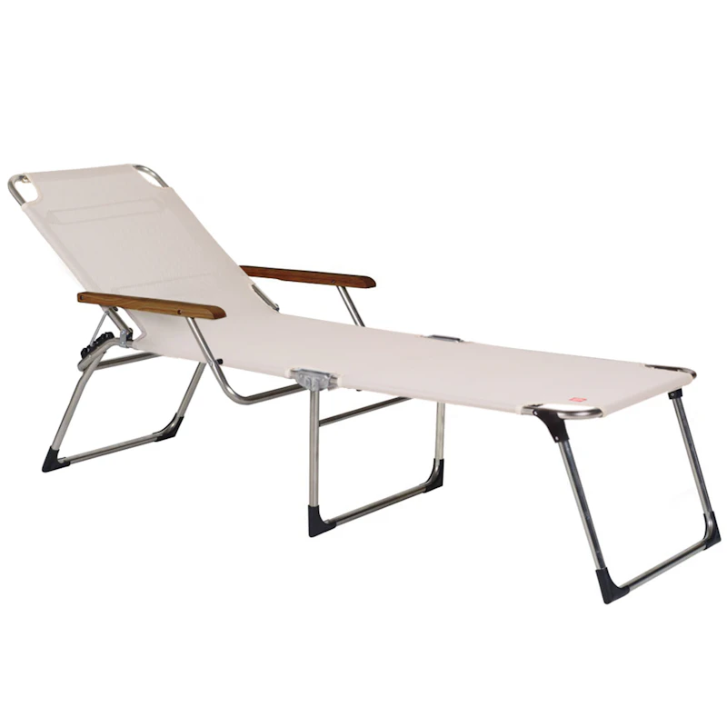Amigo Sonnenliege Mit Armlehnen, Beige