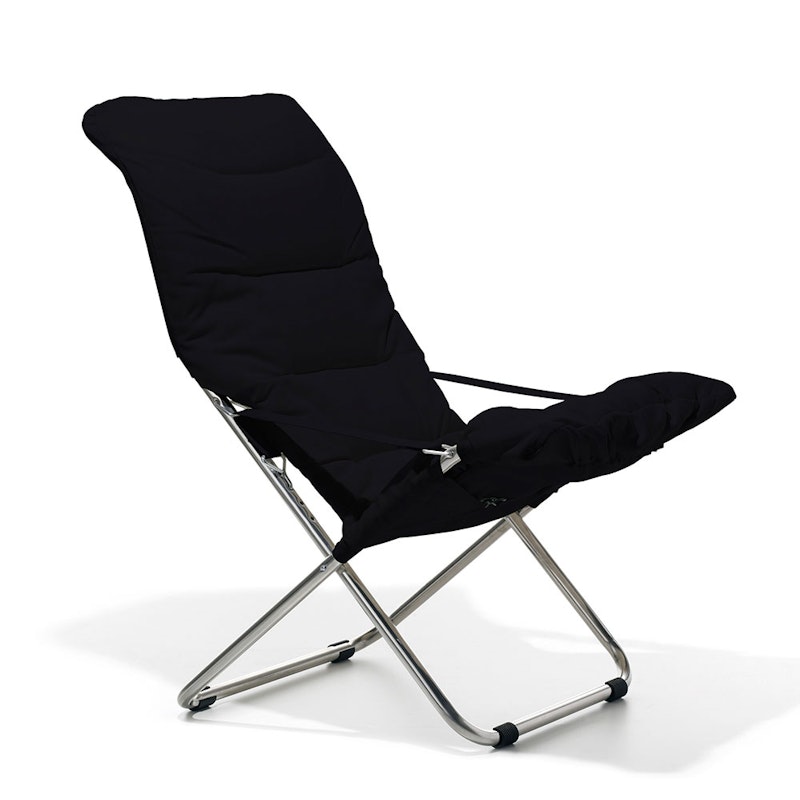 Fiesta Soft Liegestuhl, Schwarz,