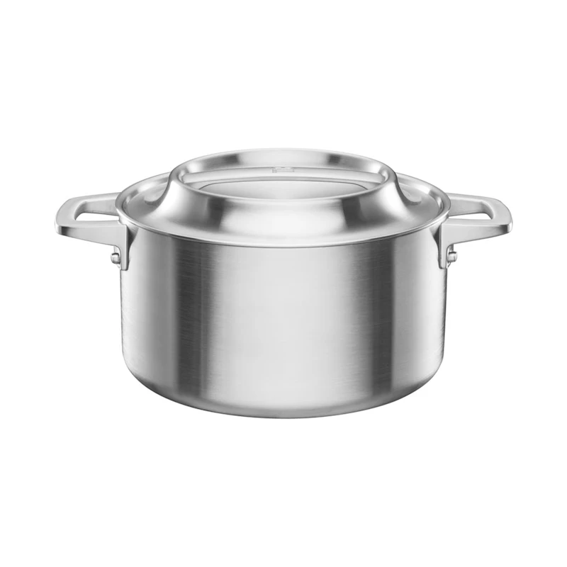 Norden Topf Unbeschichtet Edelstahl, 3 L