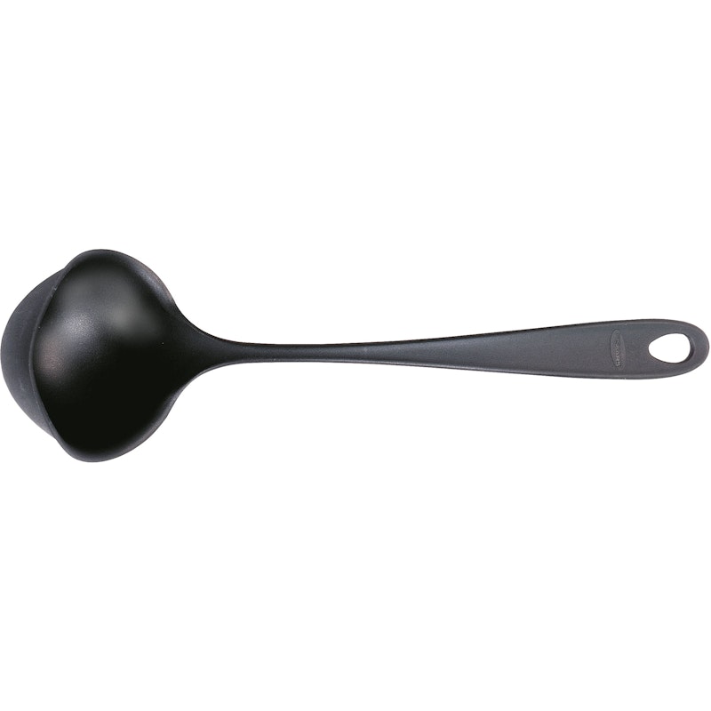 Essential Suppenschöpfer 28 cm, Schwarz