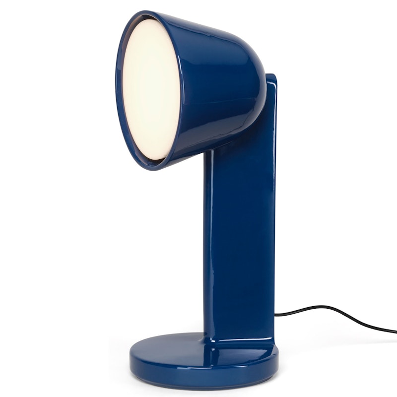 Céramique Side Tischlampe, Marineblau