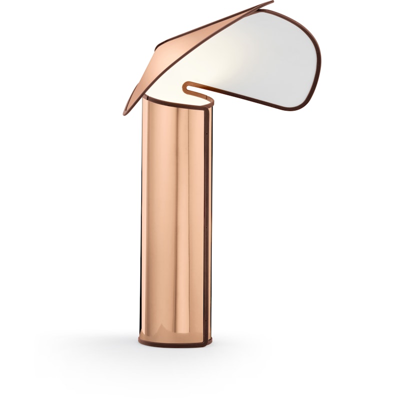 Chiara T Tischlampe,  Rose Gold / Rot